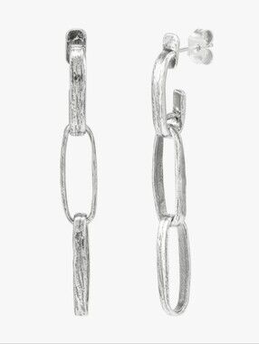 ISO: Silpada 925 Sterling Silver Links Of Love Drop Earrings